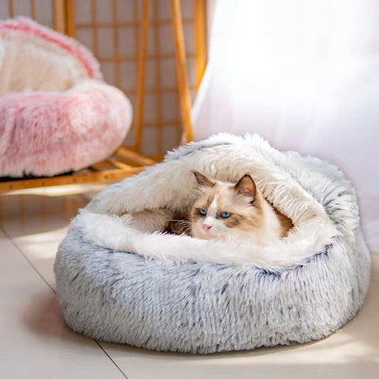Semi-closed Cat Bed